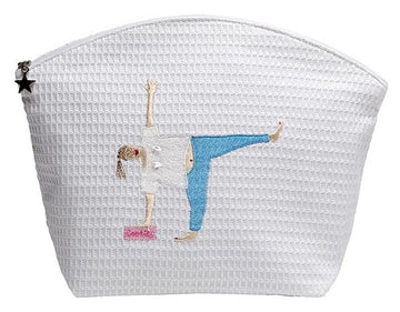 Cosmetic Bag (Large), Embroidered People - Image 12