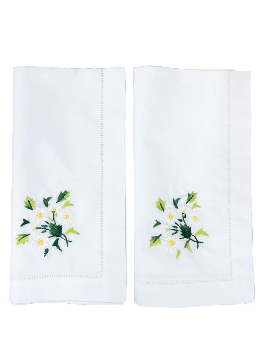 Dinner Napkin, Daisies, Set of 2 - Image 2