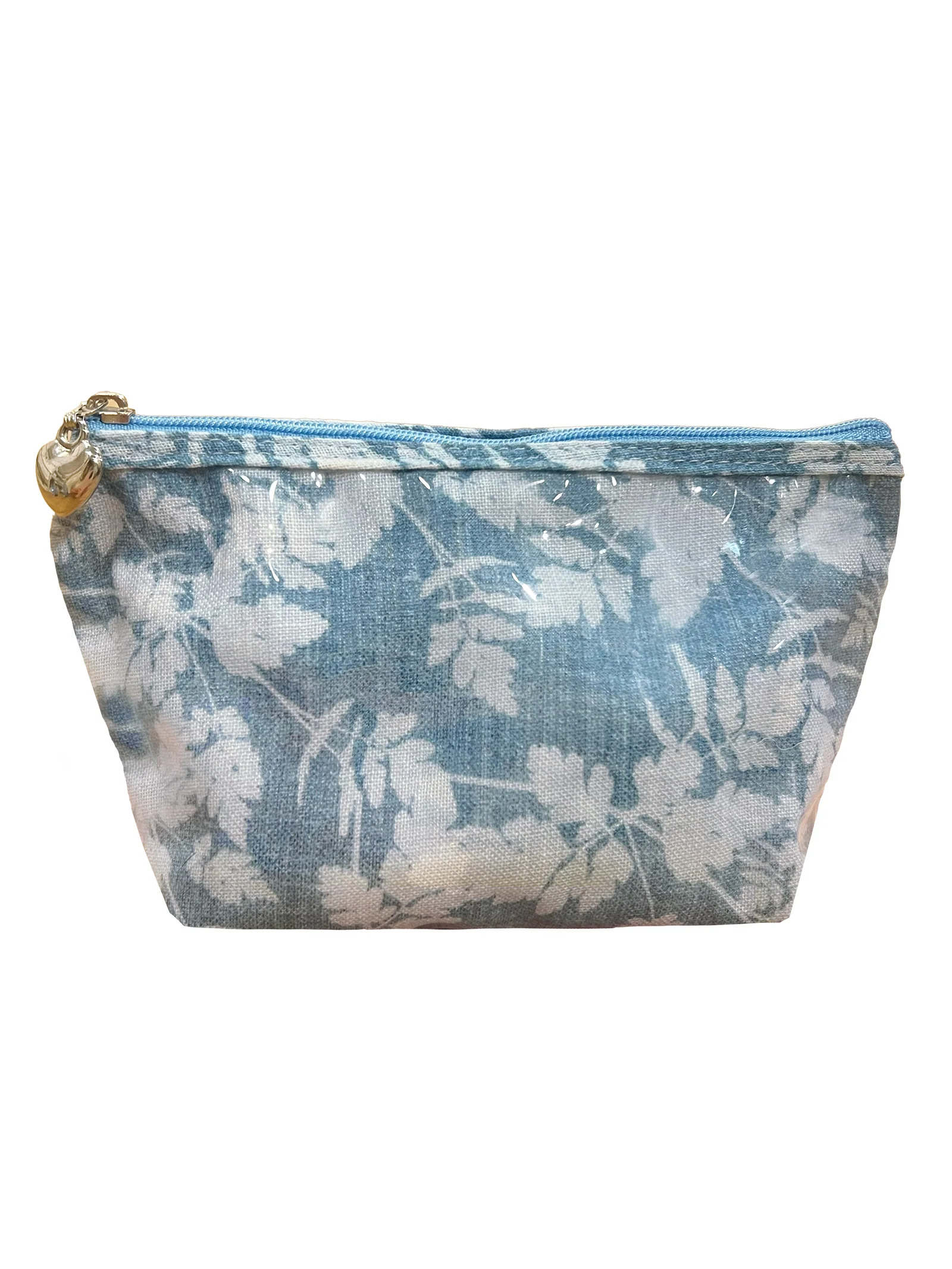Cosmetic Bag (Small), Cotton/Waterproof PVC - Image 11