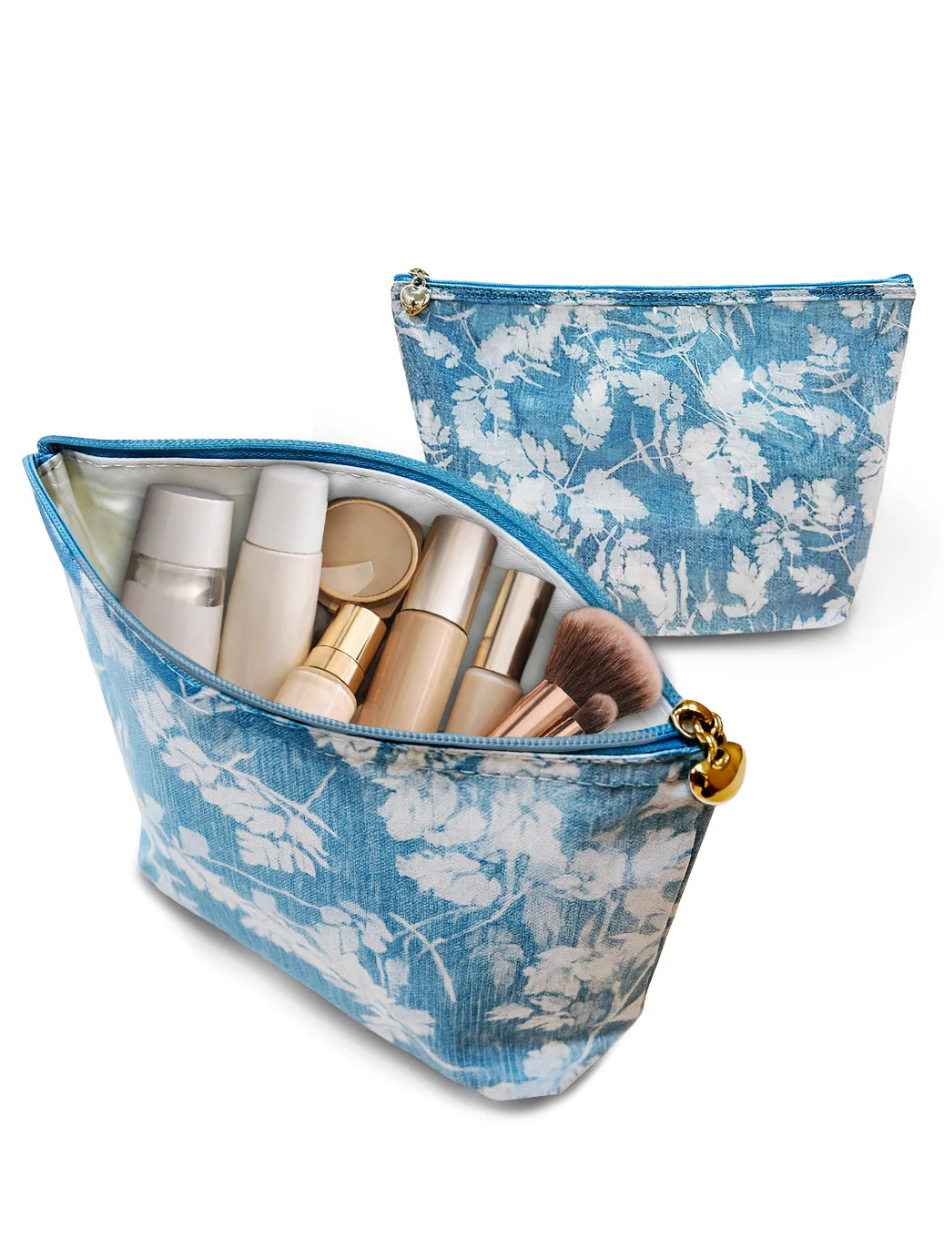 Cosmetic Bag (Medium), Vinyl Covered, Waterproof PVC - Image 6