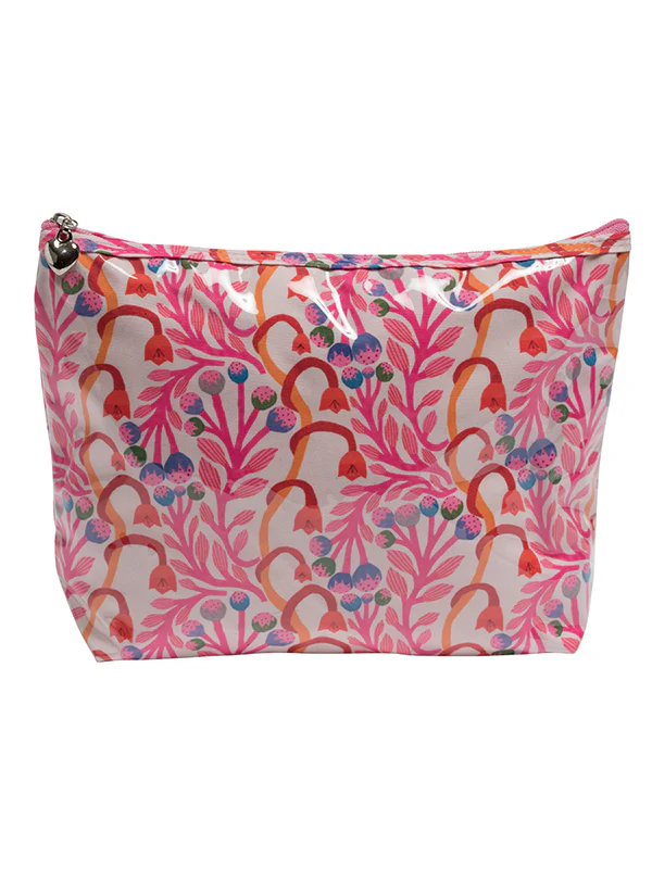 Cosmetic Bag (Medium), Vinyl Covered, Waterproof PVC - Image 9