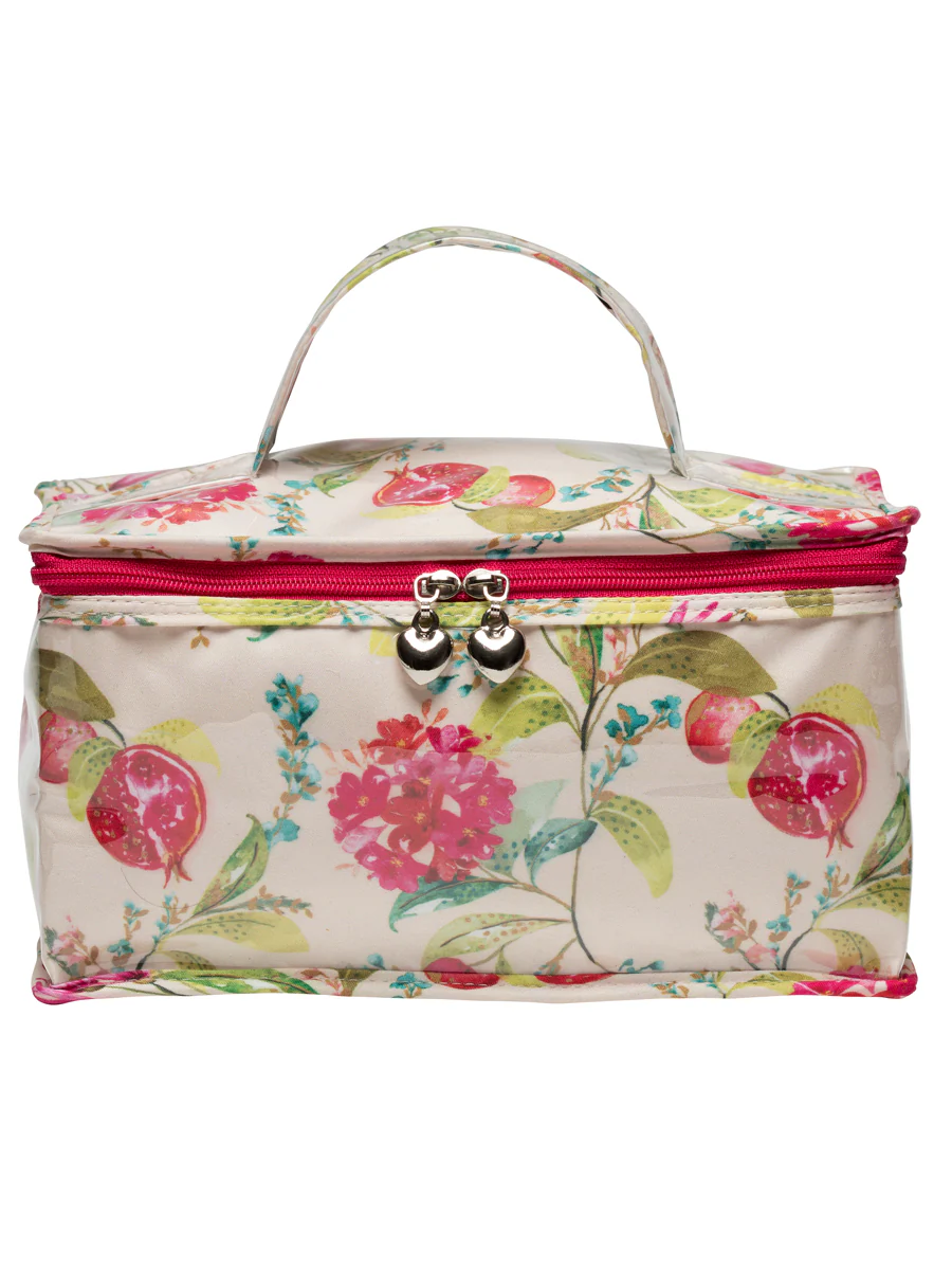 Vanity Bag, Cotton/Waterproof PVC - Image 4
