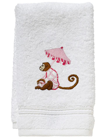 Guest Towel, Terry, Embroidered Animals - Image 3