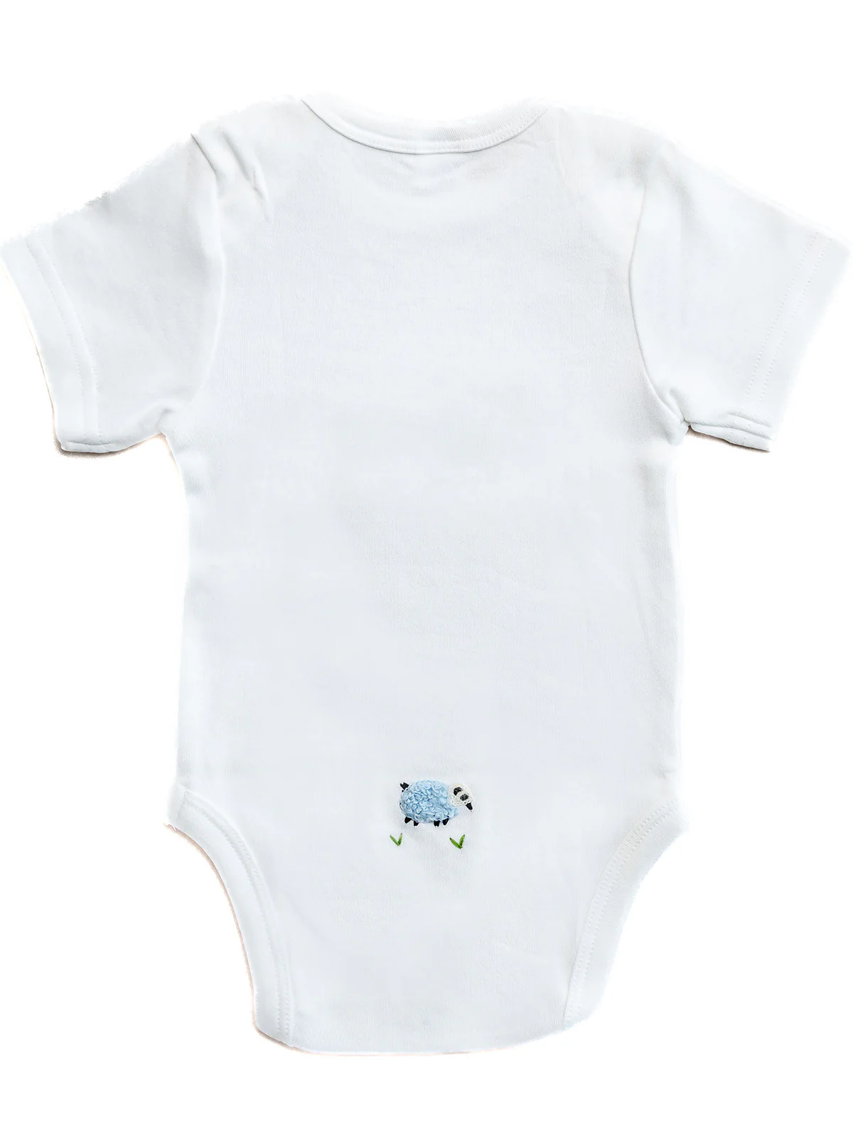 Onesie (Short Sleeve), Combed Cotton, Embroidered - Image 12